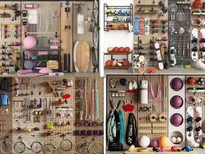 Sports Equipment Store 3D model