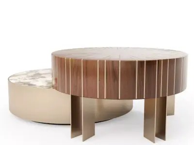 Riva Luxury Round Table 3D model