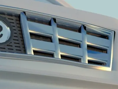 car new face 206 3D model