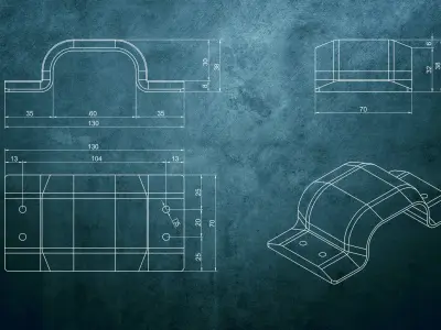 Playseat Holder 3D print model