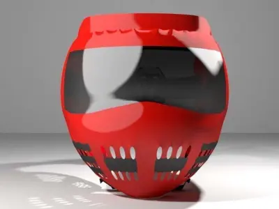 Paintball Facemask - Type 2 3D model