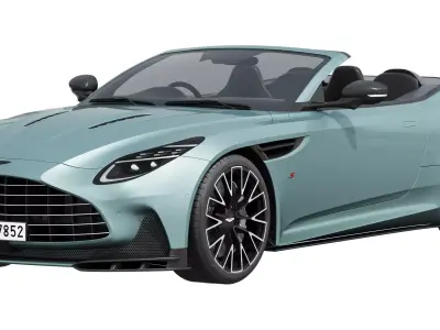 Aston Martin DB12 Volante S 2026 3D model