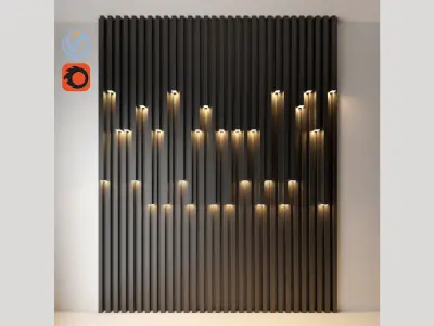 wall decorative light  3D model