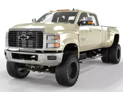 Chevy 4500 Lifted Truck 2019  3D model