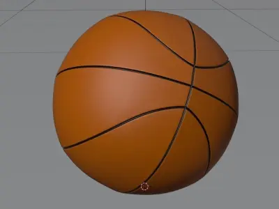 Basketball Balls 3D Model 3D model