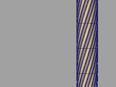 Parthia column 3D model