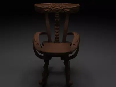 rooking chair Free 3D model