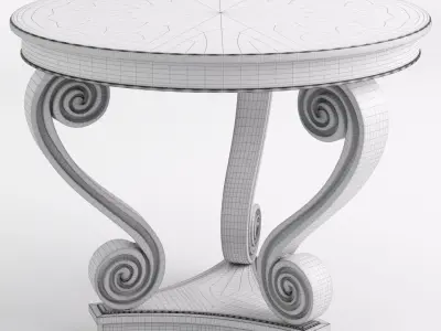 Occasional Tables - Furniture - Products - Ralph Lauren Home 3D model