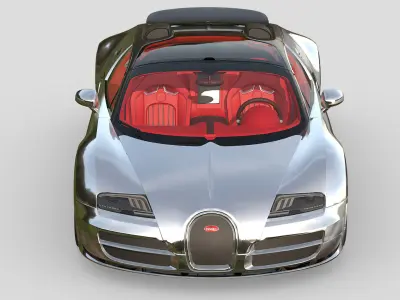 Bugatti Veyron Grand Sport Vitesse 3D model