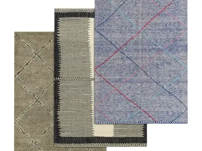 Rug Set 1991 3D model