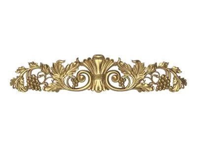 decorative pattern ready for 3D printing 3D model 42