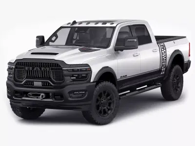 RAM Power Wagon 2025 3D model