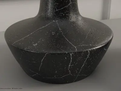 Decorative Vase -  4k Textures -  2 Sizes 3D model