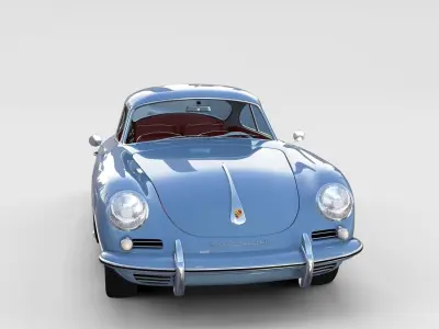 Porsche 356 rev 3D model
