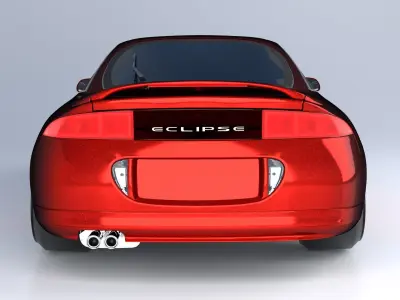 Mitsubishi Eclipse GSX 3D model