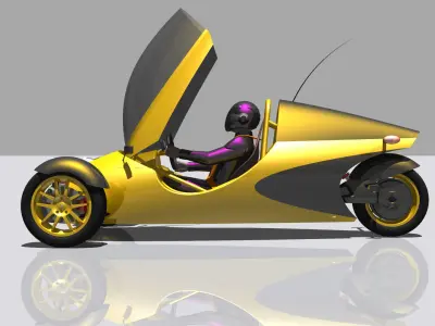 Personal Electric Vehicle 3D model