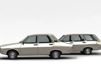 Renault 12 TS - TSW Pack 3D model