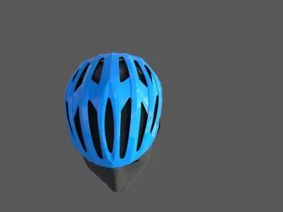 bicycle helmet 3D model