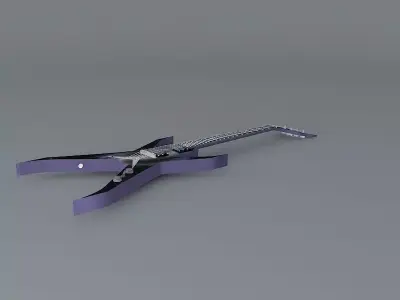 Galixie guitar Free 3D model