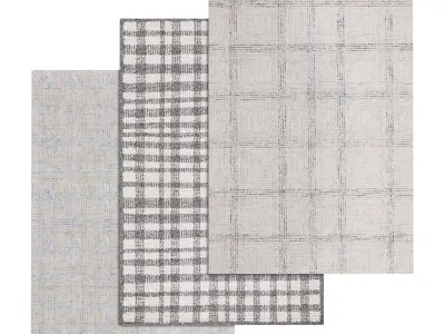 Rug Set 2196 3D model