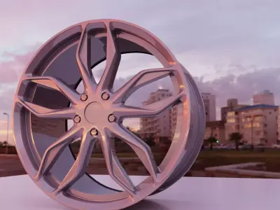 Car wheels 3D model buy