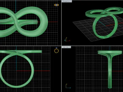 jewelry ring 254 3D print model