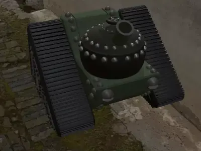 small tonk Free 3D model