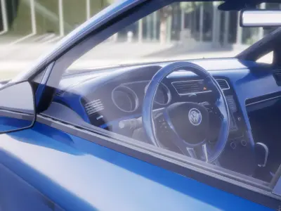 Volkswagen Golf 3D model