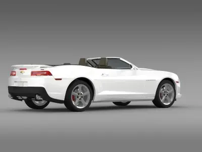 Chevrolet Camaro SS Convertible 2014 3D model purchase