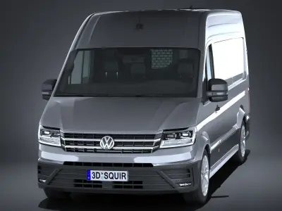 Volkswagen Crafter 2017 3D model