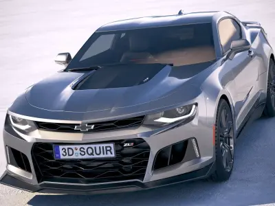 Chevrolet Camaro ZL1 CG 2019 3D model