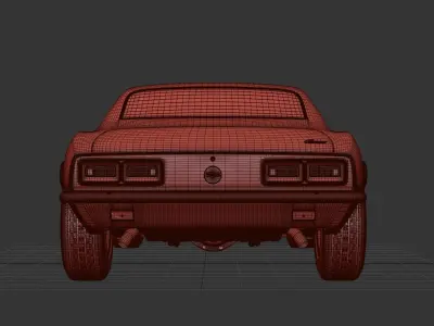 1967 Camaro  3D model
