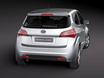 Kia Venga 3D model
