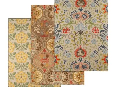 Rug Set 707 3D model