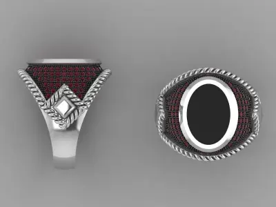 NEO MAN RING MODEL44 3D print model