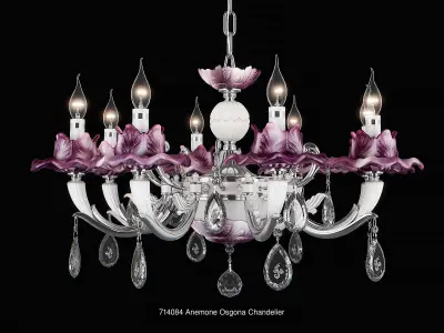 714 Anemone Osgona Collection of Classical Lamps 3D Model Pack