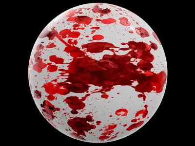 Blood Tileable Procedural Material Texture