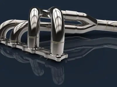 Exhaust maniflod 3D model