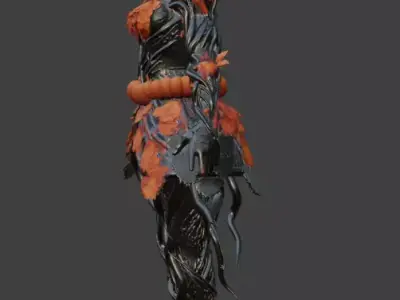 Dark Forest Fairy Figurine for 3D Printing 3D print model