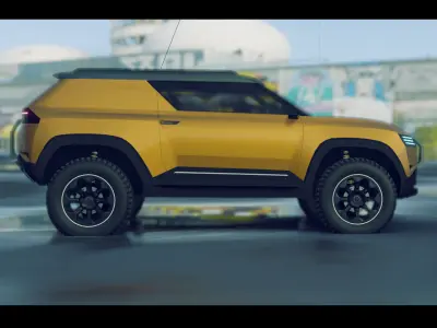 SUV 4x4 Model TS 01 3D model