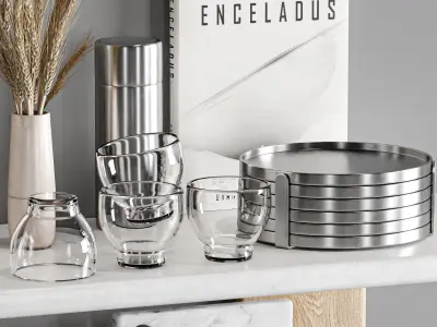 Kitchen accessories 052 3D model