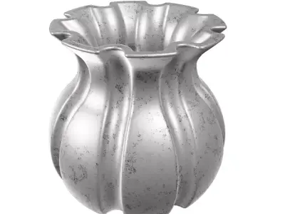Ceramic Decor Vase 3D model