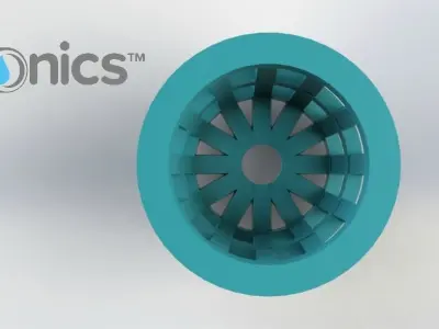 Planter - 3Dponics Cube System Free 3D print model