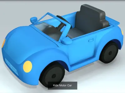 Kids Toys 3D Model Pack