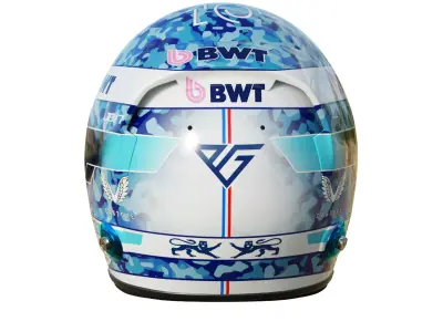 F1 Pierre Gasly Helmet 2025 3D model