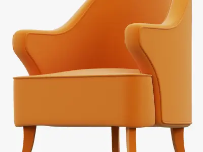 Brabbu Java Armchair 3D model