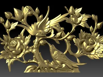 Divan pattern  3D print model