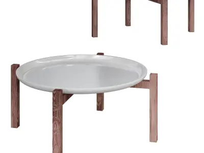 Cofee table and side table  3d models collection 10 pieces