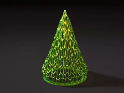 Christmas tree 2 3D print model