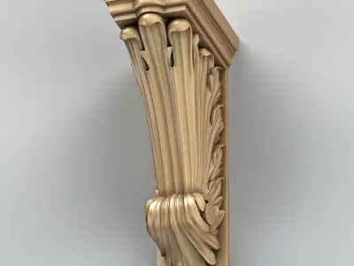 Corbel 008 3D model